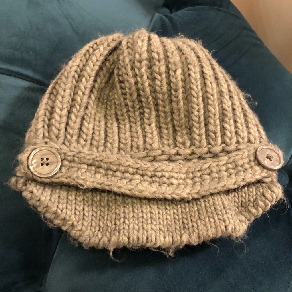 Gray Winter Cap